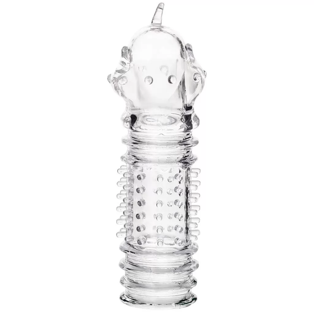 НАСАДКА НА ПЕНИС A-TOYS С ШИПАМИ И РАСШИРЕННОЙ ГОЛОВКОЙ. Вид 1.