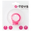 РОЗОВОЕ ВИБРОКОЛЬЦО НА ПЕНИС A-TOYS ИЗ СИЛИКОНА. Вид 3.