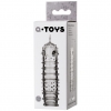 НАСАДКА НА ПЕНИС A-TOYS С РЕБРАМИ И ТОЧКАМИ. Вид 10.