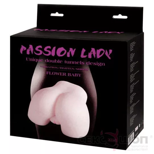 МАСТУРБАТОР ПОЛУТОРС АНУС И ВАГИНА FLOWER BABY. Вид 8.