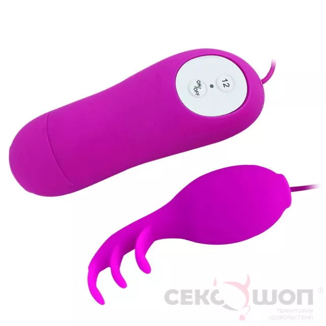 НЕОБЫЧНЫЙ ВИБРАТОР ДЛЯ КЛИТОРА MIAI LOVE EGGS. Вид 2.