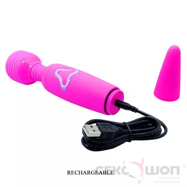 ПРОФЕССИОНАЛЬНЫЙ ВИБРОМАССАЖЕР FLIRTATIOUS WAND. Вид 4.