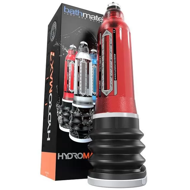 КРАСНАЯ ГИДРОПОМПА HYDROMAX7. Вид 1.