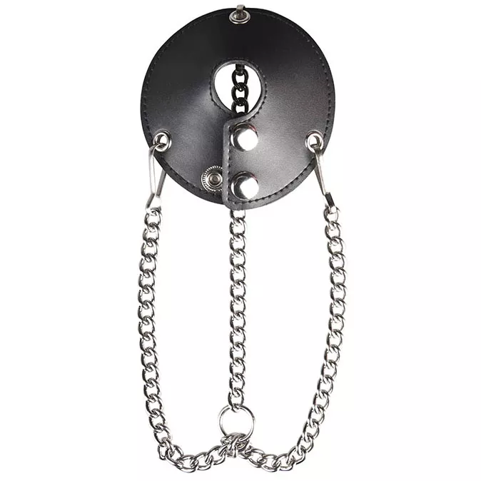 УТЯЖКА ДЛЯ МОШОНКИ С ЦЕПОЧКАМИ PARACHUTE BALL STRETCHER. Вид 1.