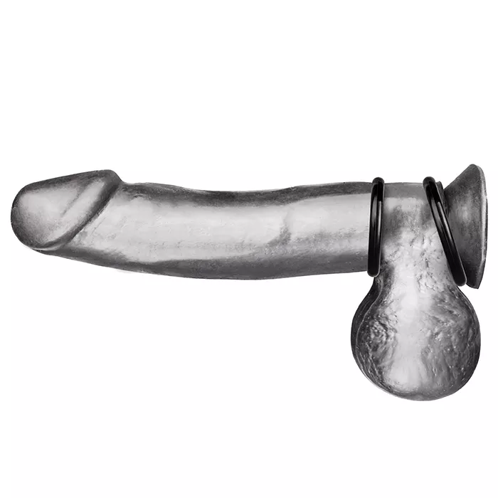НАБОР ИЗ ДВУХ КОЛЕЦ РАЗНОГО ДИАМЕТРА SILICONE COCK RING SET. Вид 2.
