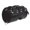 ЧЁРНАЯ УТЯЖКА НА ПЕНИС СО ШНУРОВКОЙ 100% PVC STRAP WITH METAL SNAP. Вид 1.