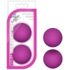 РОЗОВЫЕ ВАГИНАЛЬНЫЕ ШАРИКИ DOUBLE O BEGINNER KEGEL BALLS. Вид 2.