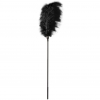 СТЕК С БОЛЬШИМ ЧЁРНЫМ ПЕРОМ LARGE FEATHER TICKLER (65 СМ). Вид 1.