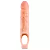 ТЕЛЕСНАЯ НАСАДКА НА ПЕНИС 9 INCH COCK SHEATH EXTENDER 22,2 СМ. Вид 1.