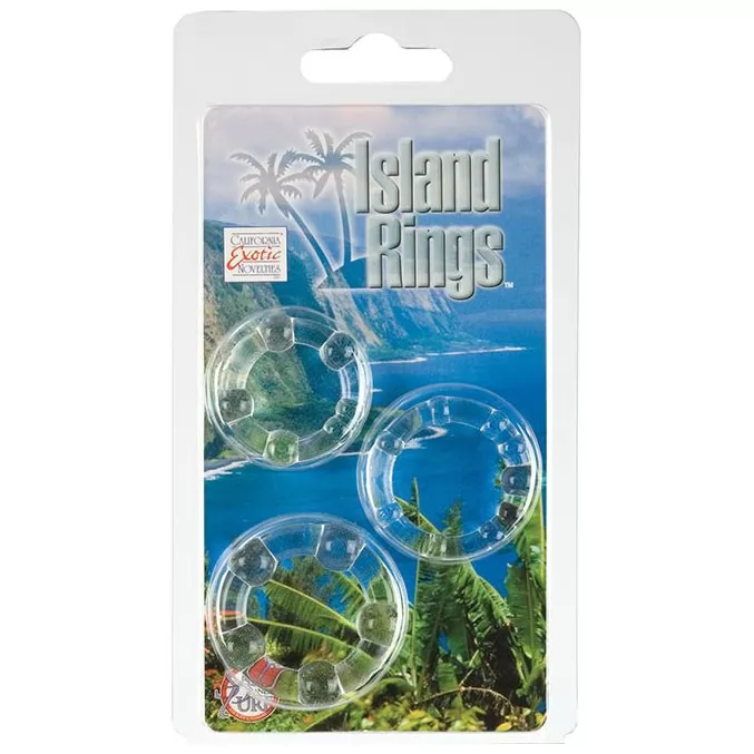 НАБОР ИЗ 3-Х ЭРЕКЦИОННЫХ КОЛЕЦ ISLAND RINGS. Вид 3.