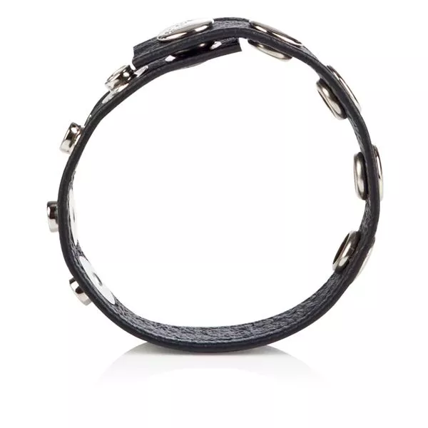 КОЖАНАЯ УТЯЖКА ДЛЯ ПЕНИСА ADJUSTABLE 5 SNAP LEATHER STRAP. Вид 3.