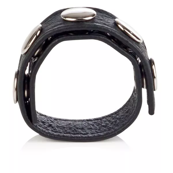 КОЖАНАЯ УТЯЖКА ДЛЯ ПЕНИСА ADJUSTABLE 5 SNAP LEATHER STRAP. Вид 2.