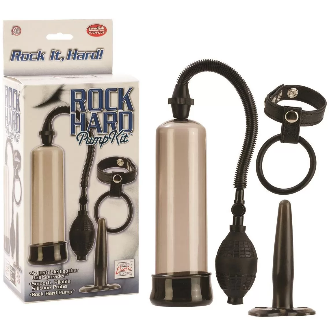 ВАКУУМНАЯ ПОМПА ROCK HARD PUMP KIT С ПЛУГОМ И КОЛЬЦОМ. Вид 8.