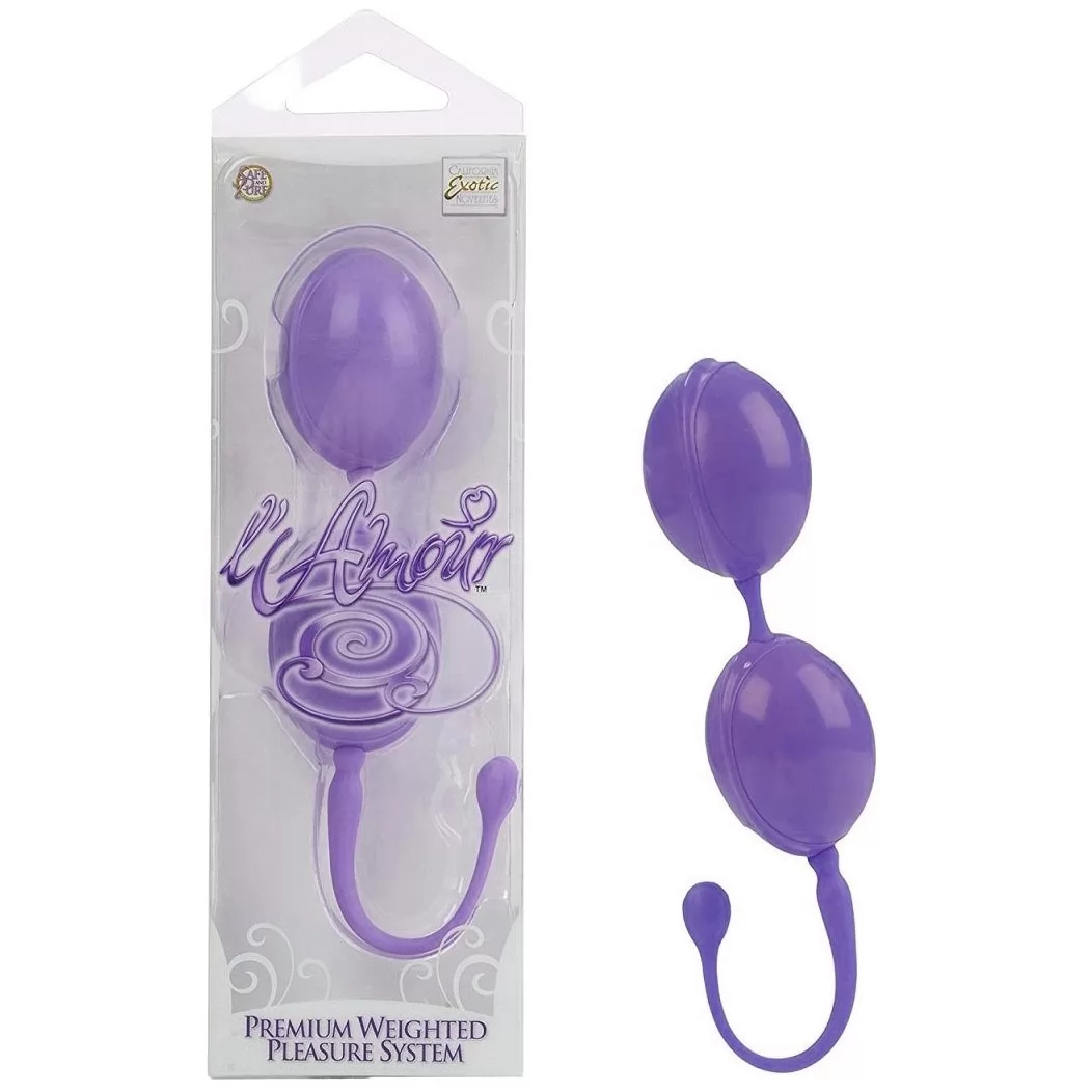 КЛАССИЧЕСКИЕ ВАГИНАЛЬНЫЕ ШАРИКИ L AMOUR PREMIUM. Вид 2.