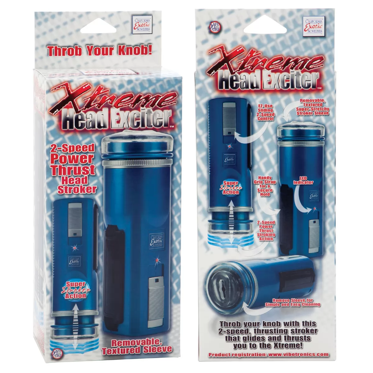 МАСТУРБАТОР С ВИБРАЦИЕЙ XTREME HEAD EXCITER. Вид 7.