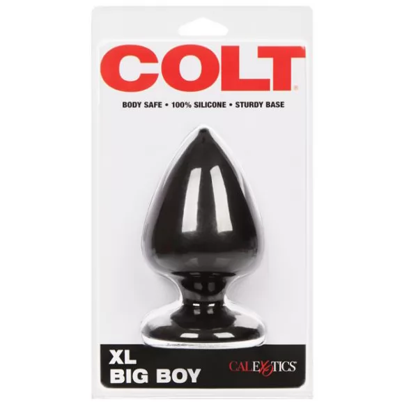 ЧЁРНАЯ АНАЛЬНАЯ ПРОБКА COLT XL BIG BOY. Вид 3.