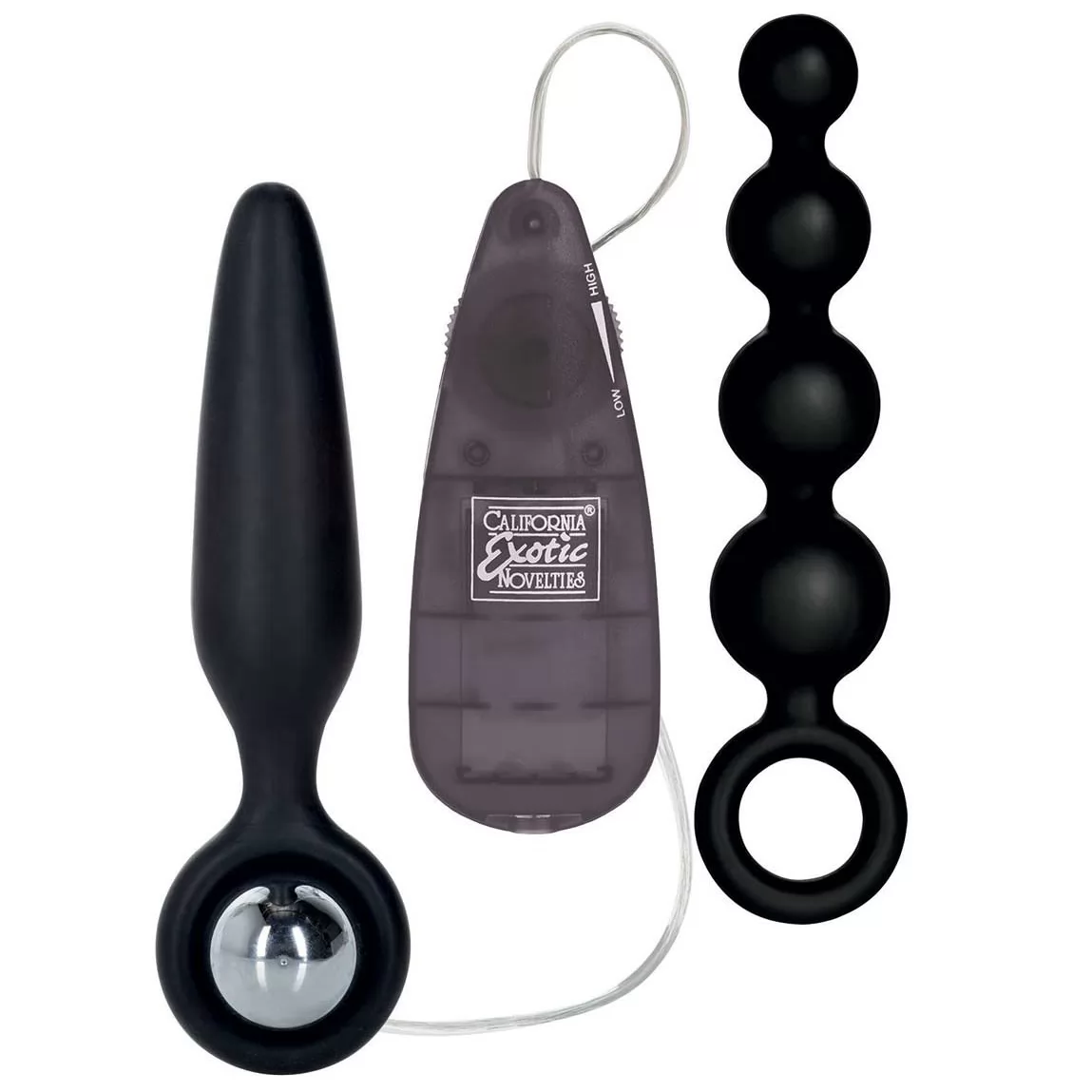 НАБОР АНАЛЬНЫХ ВИБРАТОРОВ BOOTY CALL BOOTY VIBRO KIT. Вид 1.