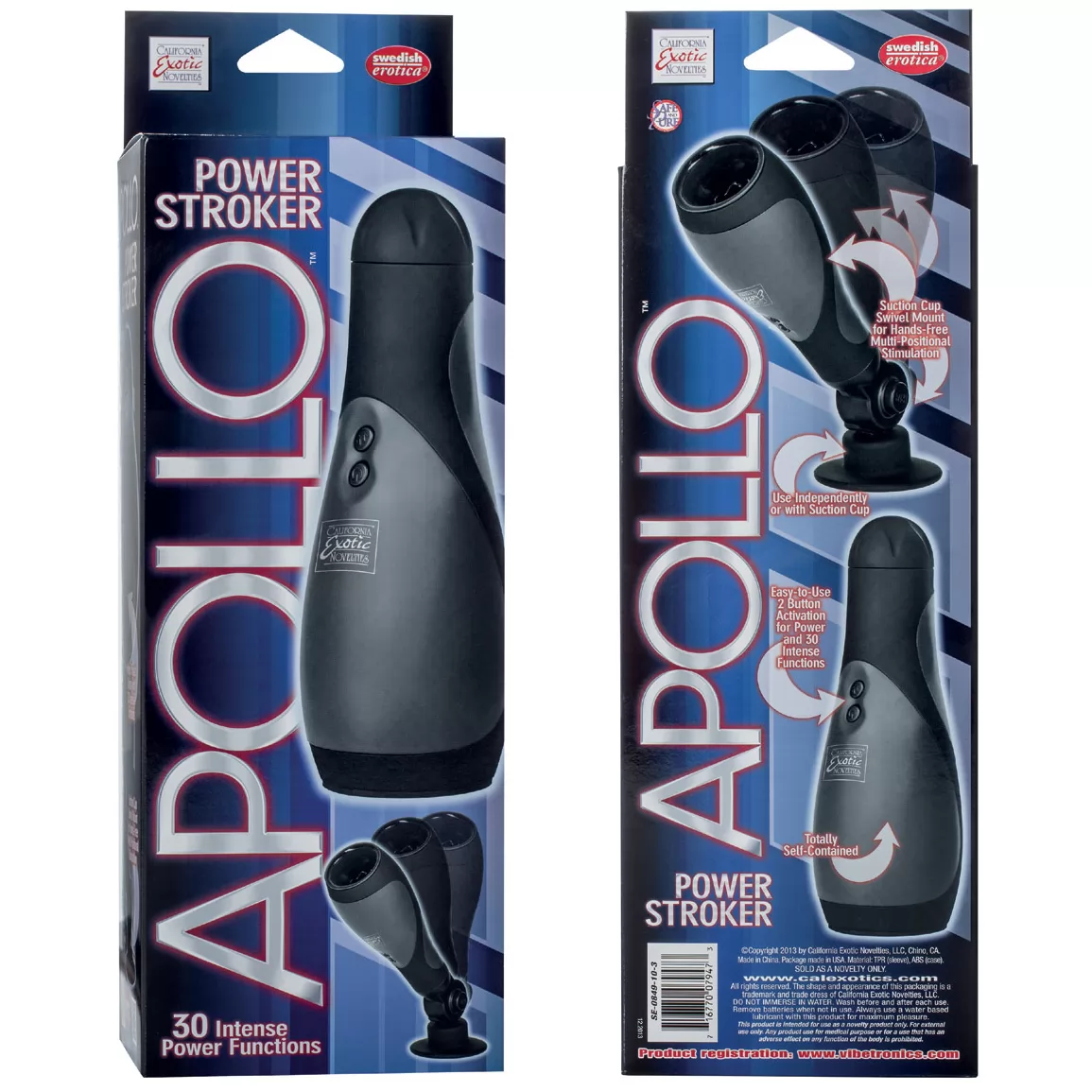МАСТУРБАТОР APOLLO POWER STROKERS. Вид 2.