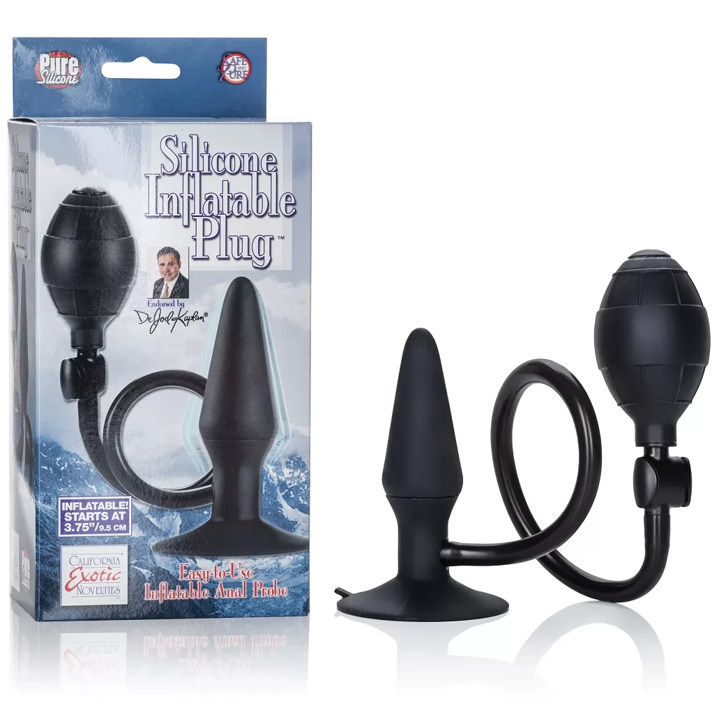 АНАЛЬНАЯ ПРОБКА РАСШИРИТЕЛЬ DR. JOEL KAPLAN INFLATABLE PLUG. Вид 7.
