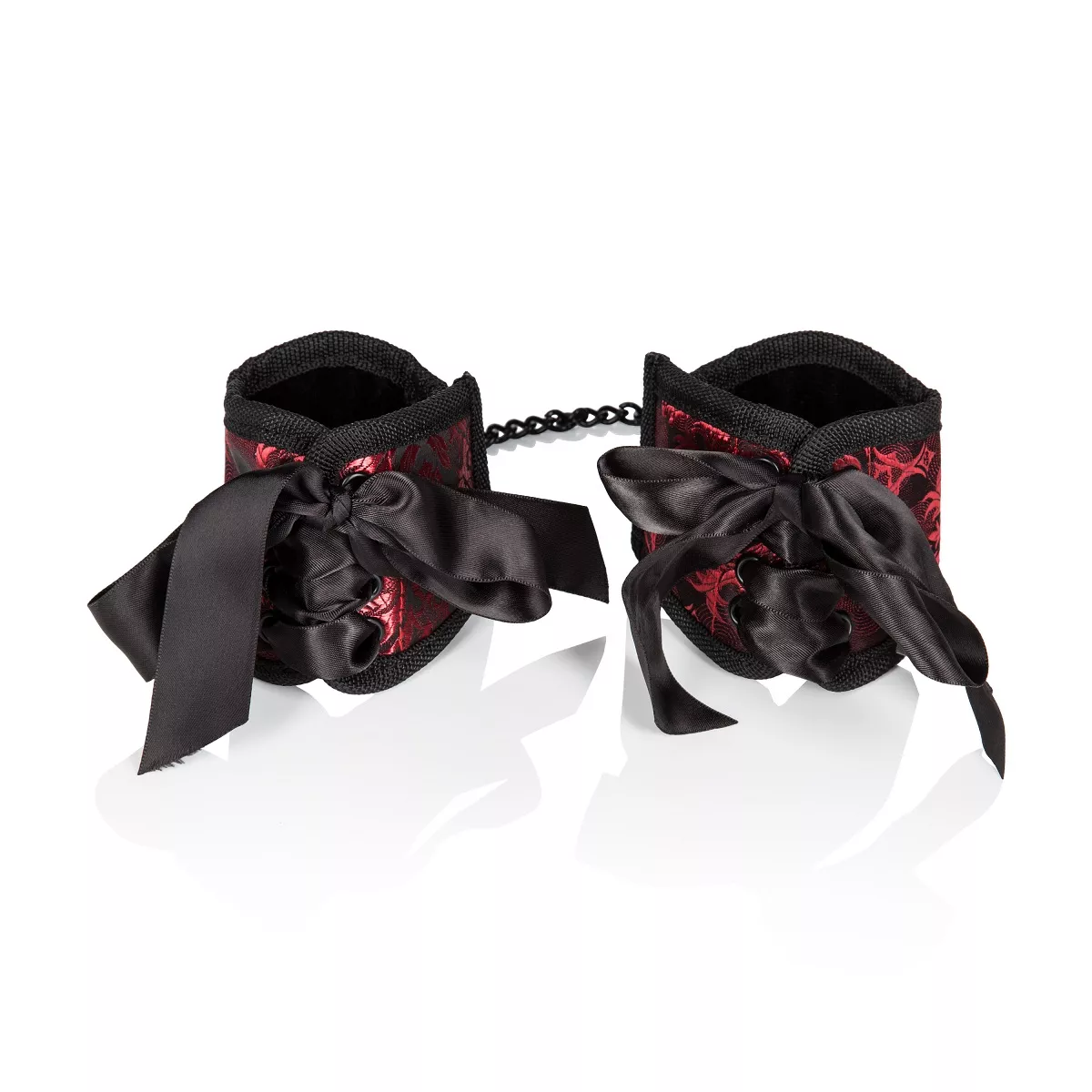 НАРУЧНИКИ SCANDAL CORSET CUFFS НА ЗАВЯЗКАХ. Вид 2.