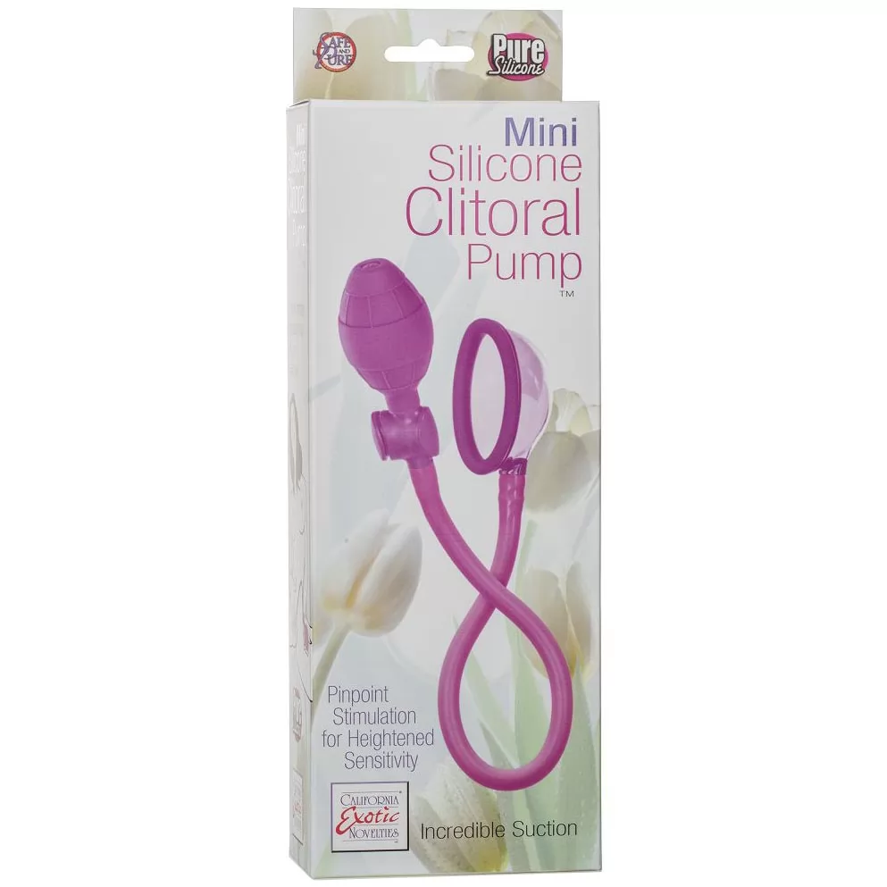 РОЗОВАЯ ПОМПА ДЛЯ КЛИТОРА MINI SILICONE CLITORAL PUMP. Вид 4.