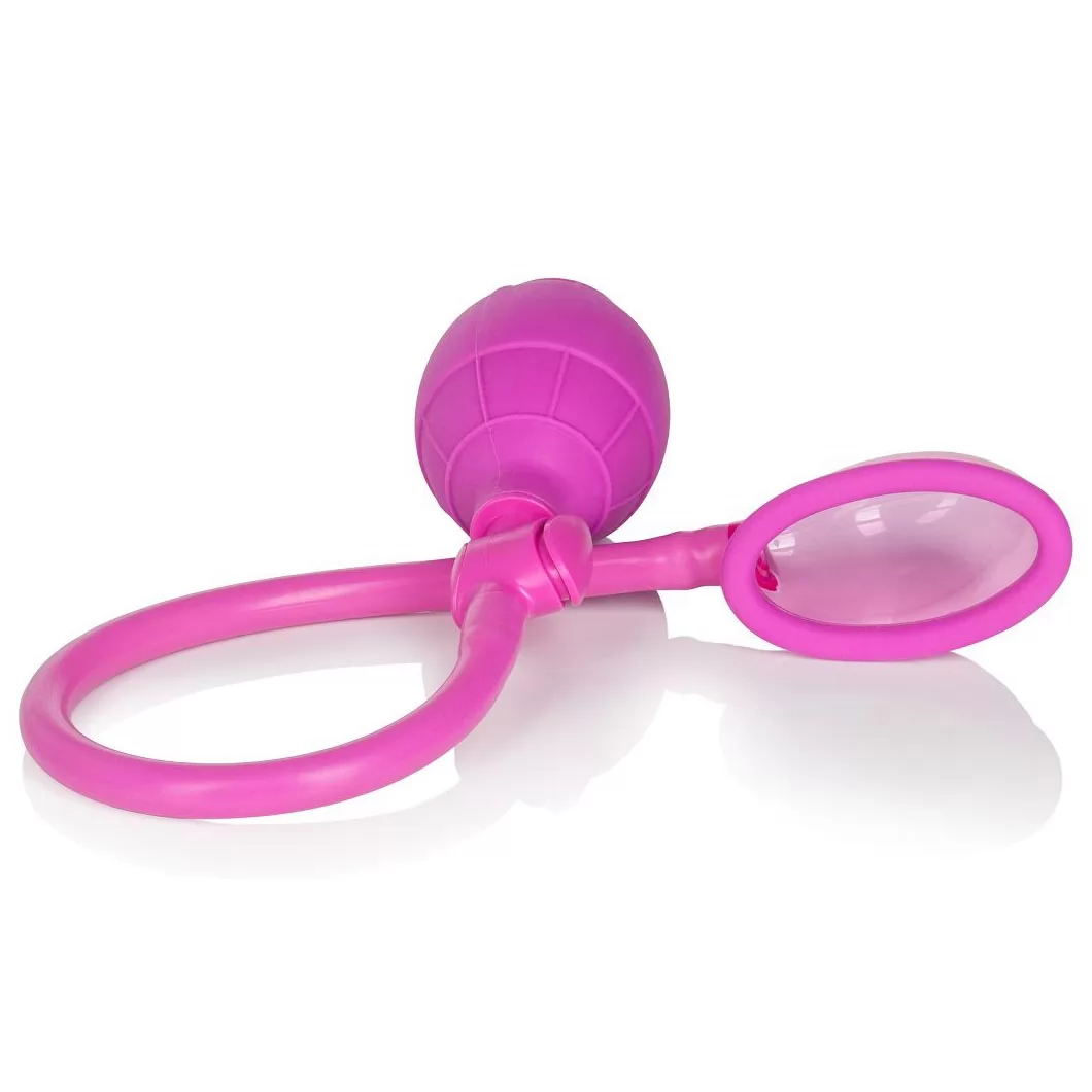 РОЗОВАЯ ПОМПА ДЛЯ КЛИТОРА MINI SILICONE CLITORAL PUMP. Вид 2.