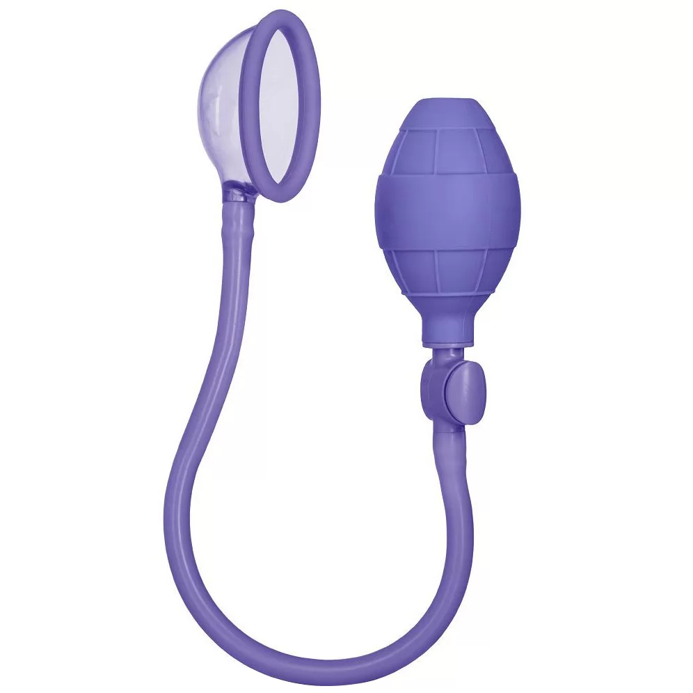 ФИОЛЕТОВАЯ ПОМПА ДЛЯ КЛИТОРА MINI SILICONE CLITORAL PUMP. Вид 1.