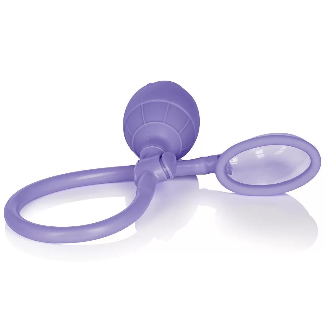 ФИОЛЕТОВАЯ ПОМПА ДЛЯ КЛИТОРА MINI SILICONE CLITORAL PUMP. Вид 2.