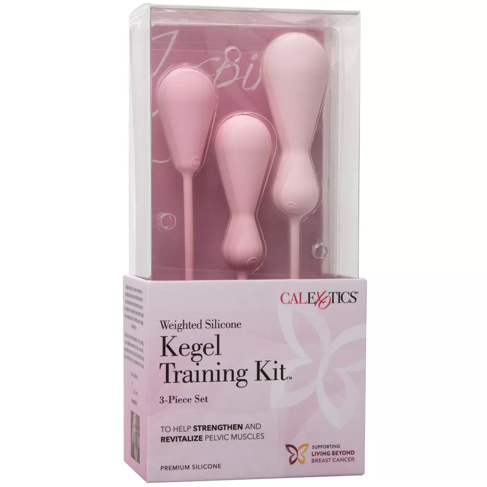 НАБОР ИЗ 3-Х ВАГИНАЛЬНЫХ КЕГЕЛЬ - МАССАЖЁРОВ KEGEL TRAINING KIT. Вид 5.