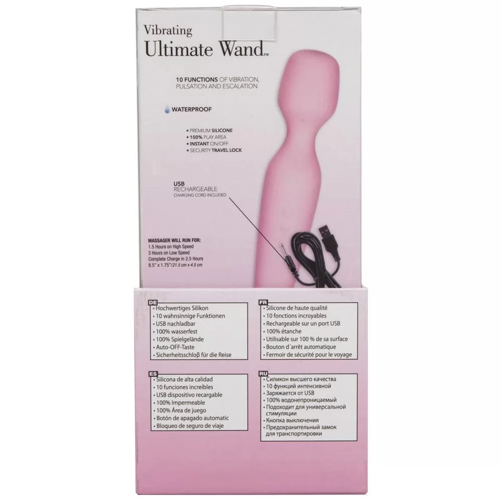 ВИБРОМАССАЖЕР VIBRATING ULTIMATE WAND. Вид 5.