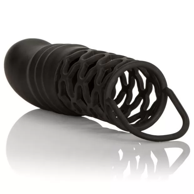 УДЛИНИТЕЛЬ ЧЛЕНА С ФИКСАЦИЕЙ SILICONE 2  EXTENSION (ПЛЮС 5 СМ). Вид 4.
