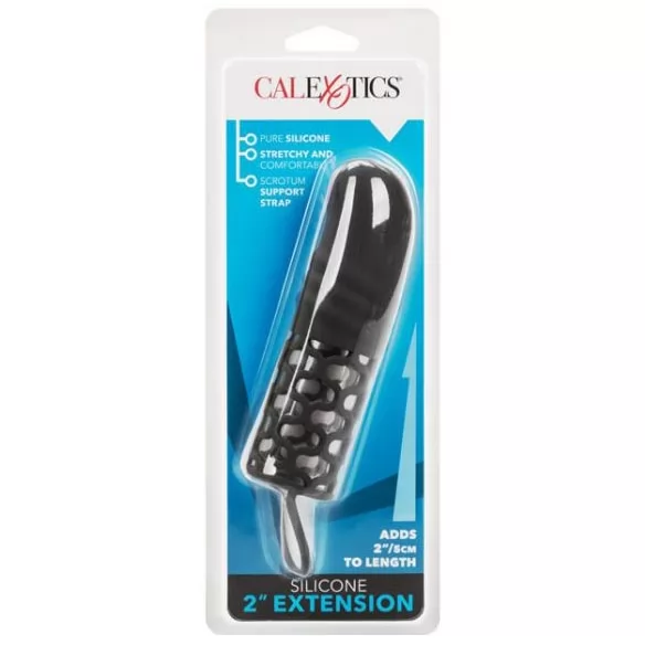 УДЛИНИТЕЛЬ ЧЛЕНА С ФИКСАЦИЕЙ SILICONE 2  EXTENSION (ПЛЮС 5 СМ). Вид 6.