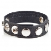 КОЖАНАЯ УТЯЖКА ДЛЯ ПЕНИСА ADJUSTABLE 5 SNAP LEATHER STRAP. Вид 1.