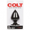 ЧЁРНАЯ АНАЛЬНАЯ ПРОБКА COLT XL BIG BOY. Вид 3.