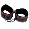 АТЛАСНЫЕ НАРУЧНИКИ SCANDAL UNIVERSAL CUFFS С ЦЕПЬЮ. Вид 1.