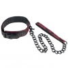 АТЛАСНЫЙ ОШЕЙНИК С ЦЕПЬЮ SCANDAL COLLAR WITH LEASH. Вид 1.
