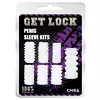 НАБОР ИЗ 7 ПРОЗРАЧНЫХ НАСАДОК НА ПЕНИС GET LOCK. Вид 1.