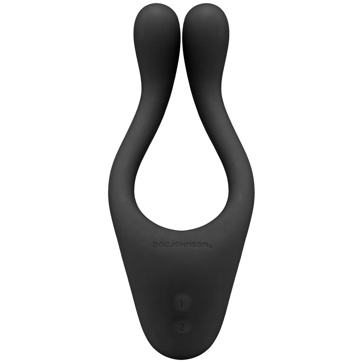 ЧЁРНЫЙ ВИБРАТОР ДЛЯ ПАР TRYST MULTI EROGENOUS ZONE MASSAGER. Вид 2.