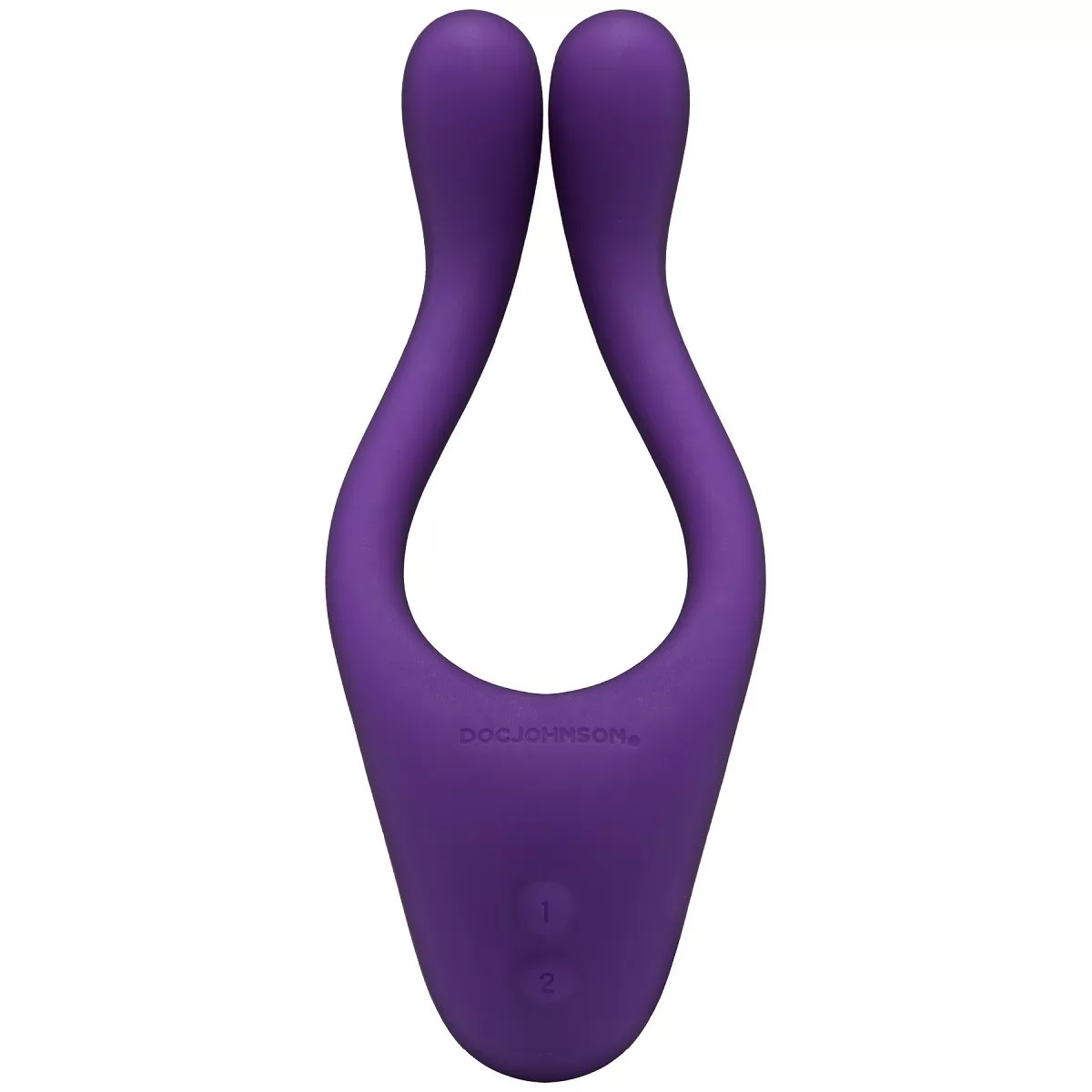 ФИОЛЕТОВЫЙ ВИБРАТОР ДЛЯ ПАР TRYST MULTI EROGENOUS ZONE MASSAGER. Вид 1.