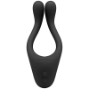 ЧЁРНЫЙ ВИБРАТОР ДЛЯ ПАР TRYST MULTI EROGENOUS ZONE MASSAGER. Вид 2.