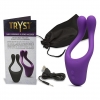 ФИОЛЕТОВЫЙ ВИБРАТОР ДЛЯ ПАР TRYST MULTI EROGENOUS ZONE MASSAGER. Вид 4.
