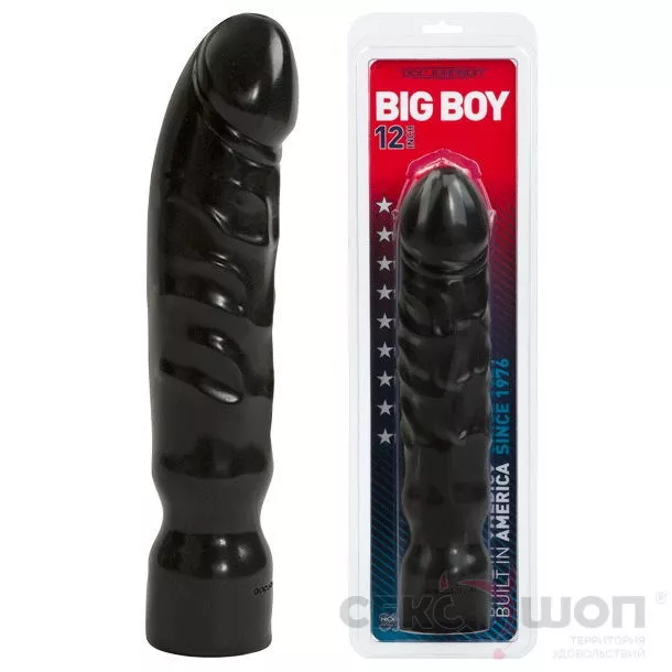 ФАЛЛОИМИТАТОР BIG BOY (ЧЕРНЫЙ). Вид 1.