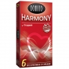 ГЛАДКИЕ ПРЕЗЕРВАТИВЫ DOMINO HARMONY (6 ШТ.). Вид 1.