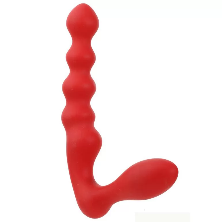 КРАСНЫЙ СИЛИКОНОВЫЙ СТИМУЛЯТОР PURRFECT SILICONE (19 СМ). Вид 1.