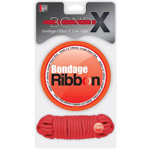 НАБОР ДЛЯ ФИКСАЦИИ BONDX BONDAGE RIBBON   LOVE ROPE. Вид 2.