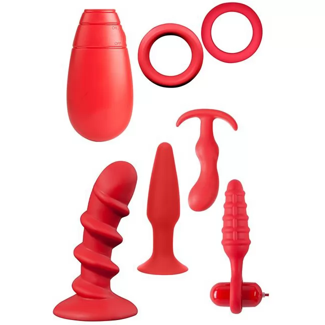 ПОДАРОЧНЫЙ НАБОР ДЛЯ МУЖЧИН MENZSTUFF VIBRATING PLEASURE SET. Вид 1.