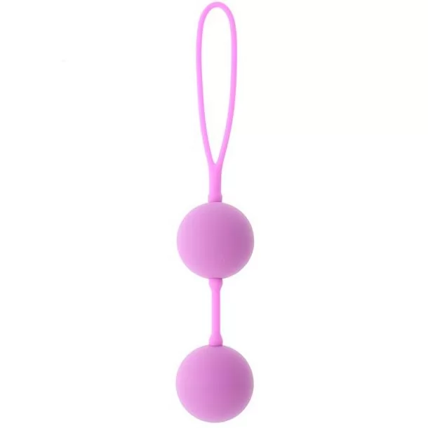 ВАГИНАЛЬНЫЕ ШАРИКИ GOOD VIBES THE PERFECT BALLS PINK. Вид 1.
