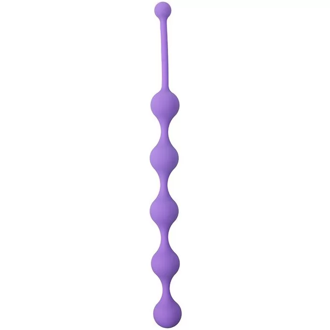 ФИОЛЕТОВАЯ АНАЛЬНАЯ ЦЕПОЧКА SEE YOU FIVE BEADS ANAL. Вид 1.