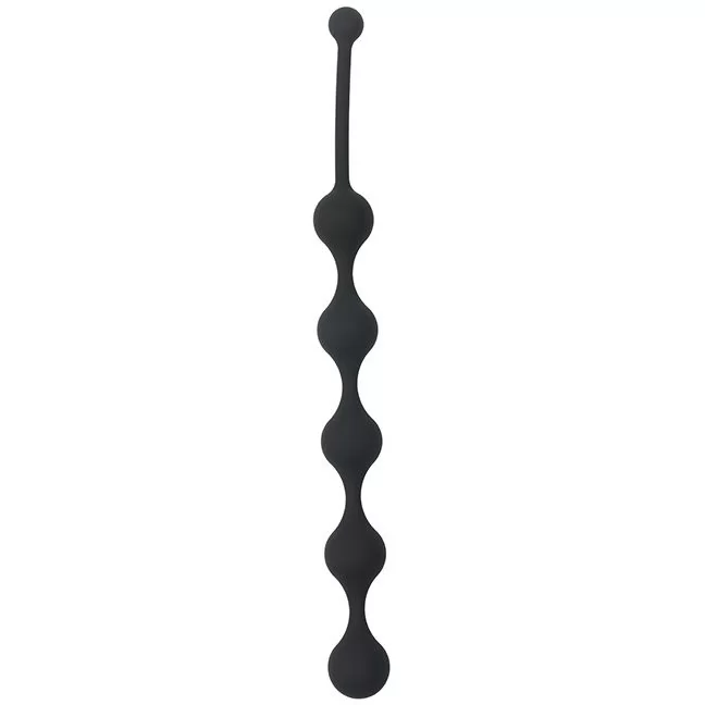 ЧЁРНАЯ АНАЛЬНАЯ ЦЕПОЧКА SEE YOU FIVE BEADS ANAL. Вид 1.