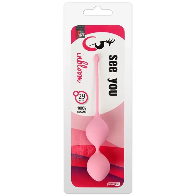СИЛИКОНОВЫЕ ШАРИКИ SEE YOU IN BLOOM DUO BALLS (2,9 СМ). Вид 2.